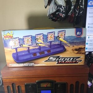 Shoot Target Electronic Shooting Game 5 Targets Digital Score Display
